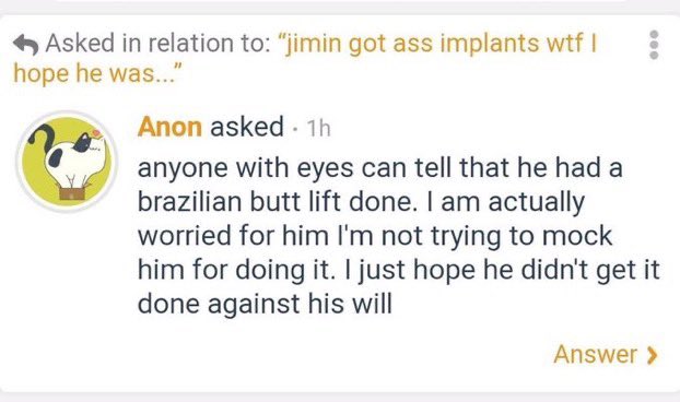 Remember that anon that claimed jimin got a bbl AGAINST HIS WILL 