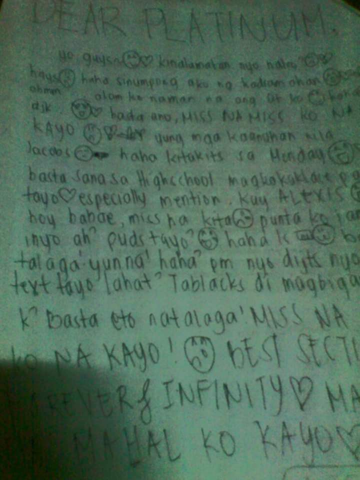 rnd_crts's tweet image. Sa mga platinianz po diyan may letter po si sian na ginawa nakakatats guys huhu xD
&amp;gt;&amp;gt;&amp;gt;&amp;gt;&amp;gt; lelz @si4nrb
PuweberxInfinity
#nagdrama
#bestsection
#platinianzZZz