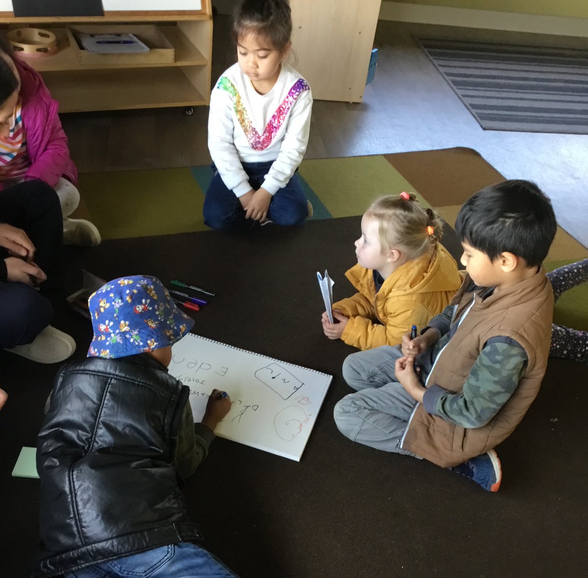 StLukesMP's tweet image. The CELC children are supported to express their thoughts, ideas and inquiries in the form of drawings and writing each day. These are added to each room&apos;s &quot;Project/Day Book&quot; and revisited throughout the week. #earlylearningmatters #earlylearningmattersweek