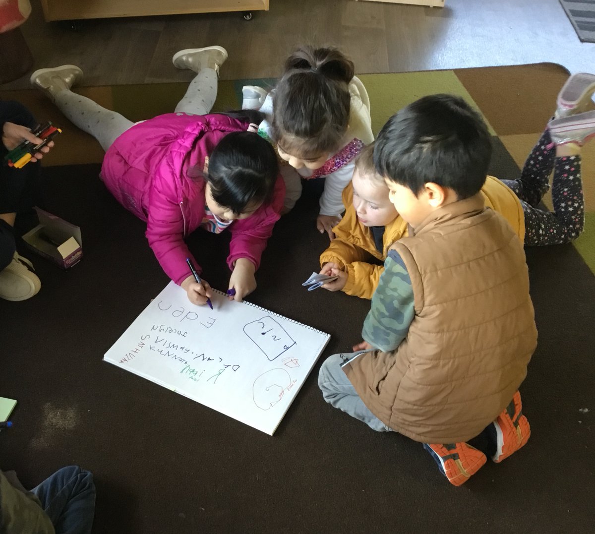 StLukesMP's tweet image. The CELC children are supported to express their thoughts, ideas and inquiries in the form of drawings and writing each day. These are added to each room&apos;s &quot;Project/Day Book&quot; and revisited throughout the week. #earlylearningmatters #earlylearningmattersweek