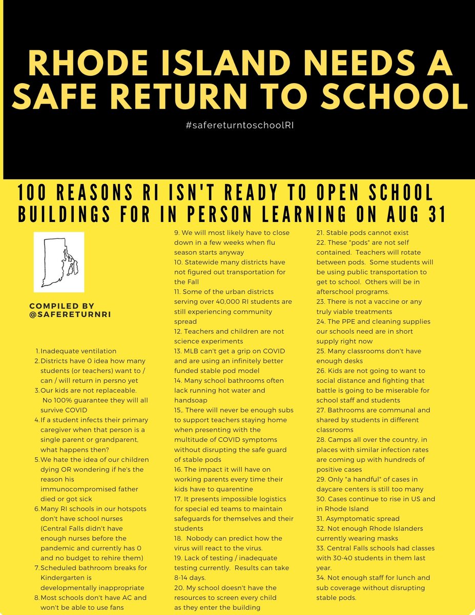 safereturnRI's tweet photo. #100reasonswhy #safereturntoschoolri https://t.co/BhF15rCQ14