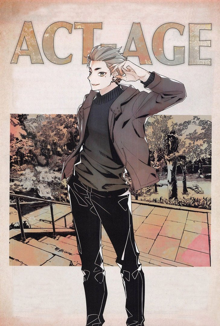 Gadboyz Excluding Yonagi There Are Only 4 Act Age Characters Who Got Solo Color Page Akira Hoshi Scene 44 Takemitsu Karasuyama Scene 92 Satsuki Meino Scene 110