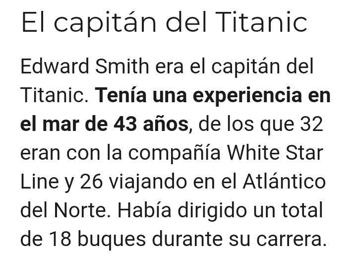 MariaGBlanco's tweet photo. Curiosidades sobre el Titanic https://t.co/fJ836aTGl4