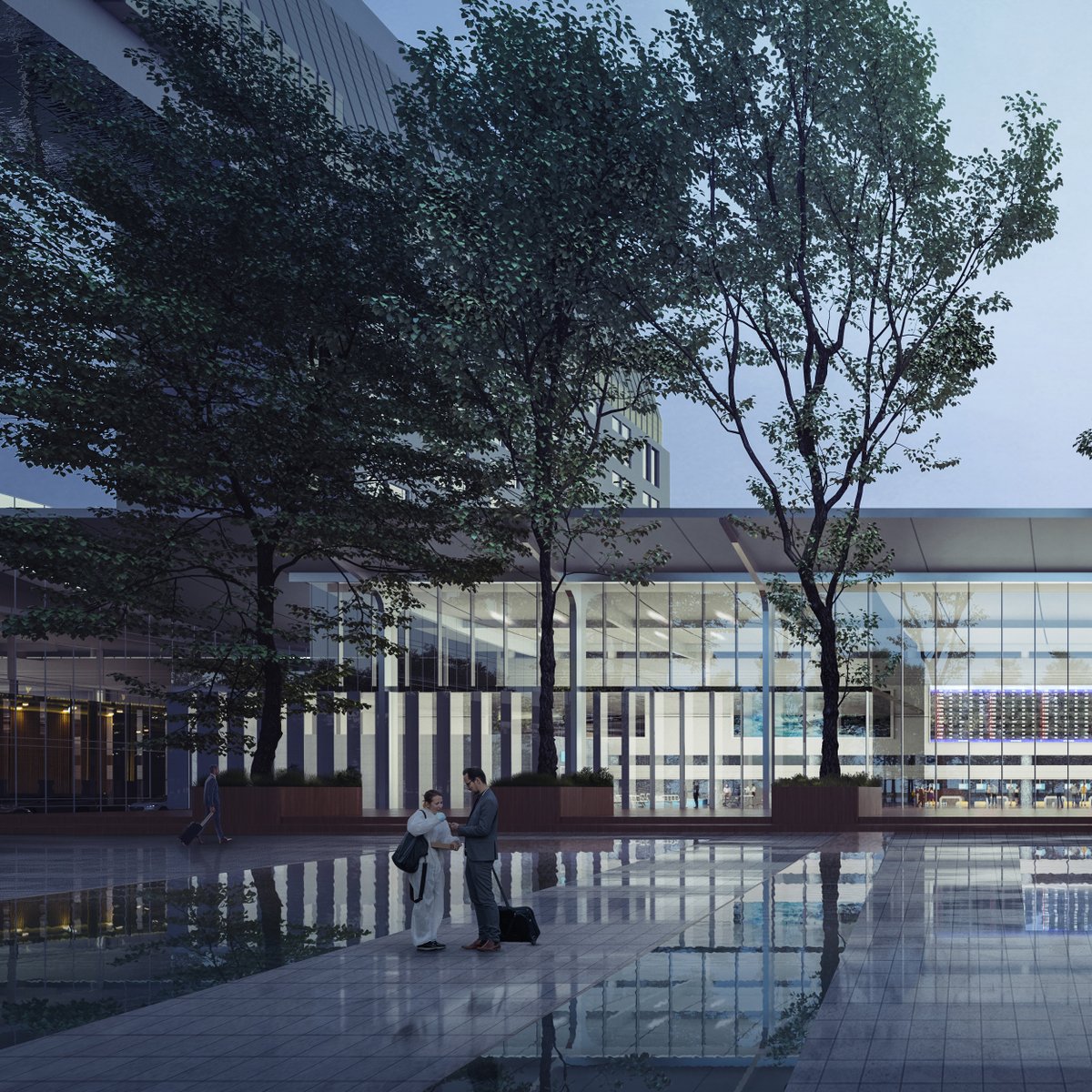 sntvisual's tweet photo. One winning render for the contest in June themed a railway station in Hangzhou https://t.co/82fMeAxpaH #railwaystation #architecture #architecturalrender #3drender #rendercompetition #rendercontest #vrayrender #photoshop #lumion #vray #3dsmax #maxrender #architecturecompetition https://t.co/1AslWrYzrZ