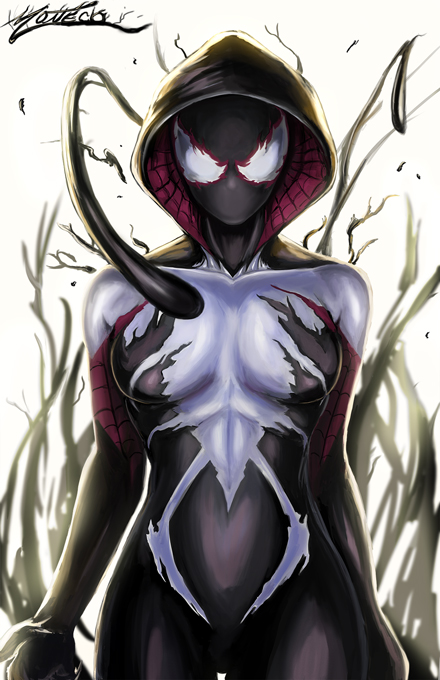 Moneco_Arts's tweet photo. Like this?
#SpidermanDay Part 2

#Gwenom #Venom https://t.co/LaCP5qPF3G