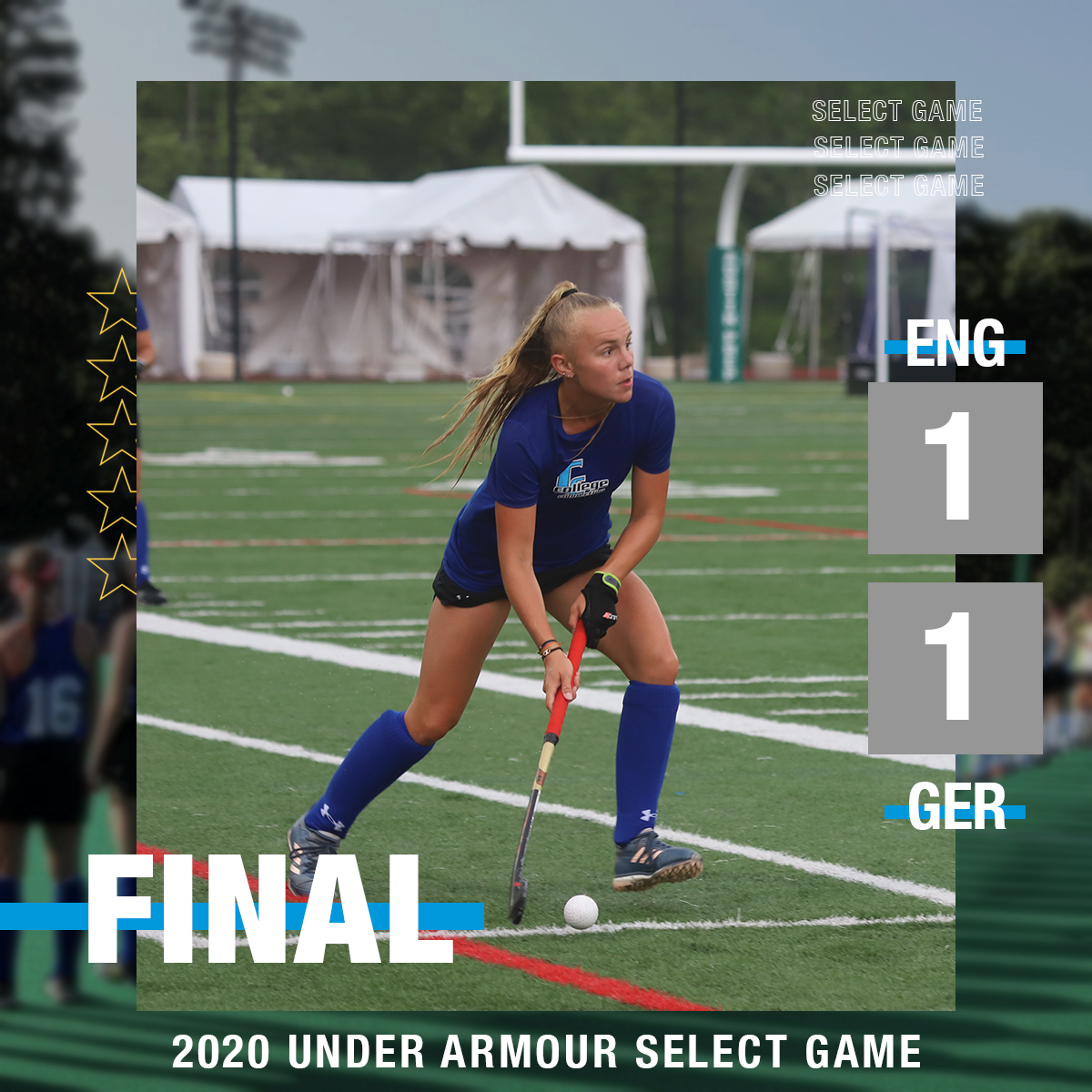 PerfSportEvents's tweet photo. A hard fought game two ends in a tie, 1-1, between Team Germany ๐ฉ๐ช and Team England ๐ด๓ ง๓ ข๓ ฅ๓ ฎ๓ ง๓ ฟ #UASelect20 https://t.co/BxyMRAYCbX