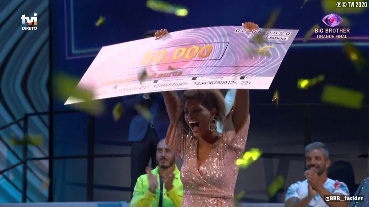 BBB_insider's tweet photo. Soraia (31%) vence o Big Brother Portugal. #BB2020tvi https://t.co/fhvpFxEx3a
