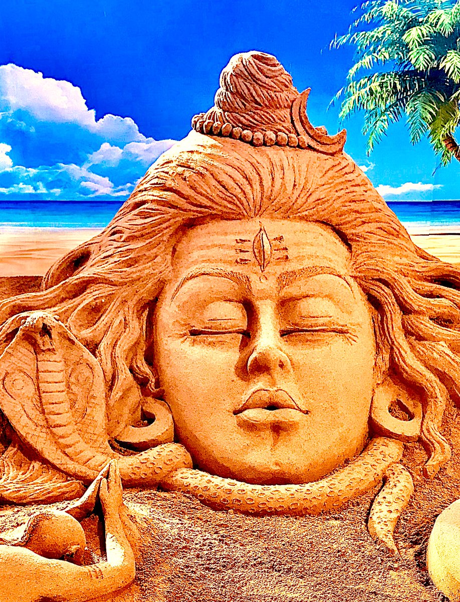 sudarsansand's tweet photo. Omm Namah Shivay.....🙏 https://t.co/2Lhngxp7Qd