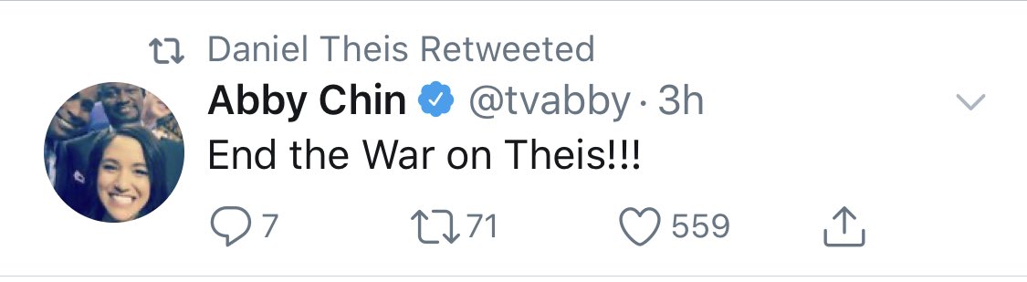 Jay King on Twitter: "It appears Daniel Theis would like to end the war on Daniel Theis.… "