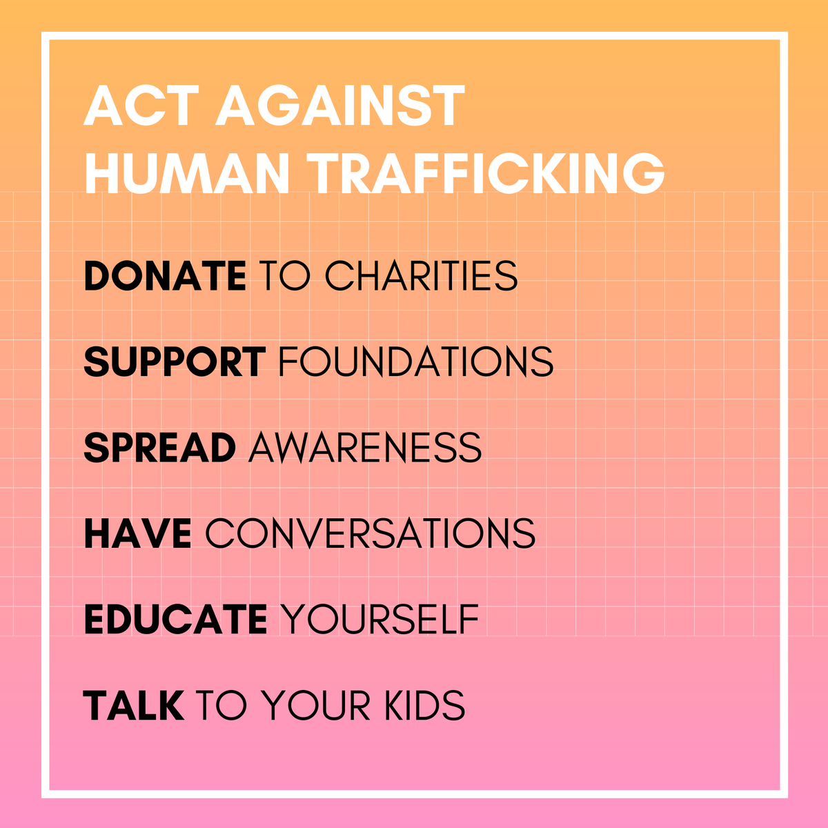 acc0untless's tweet photo. Human trafficking is the fastest growing criminal enterprise in the world, generating over 100 billion dollars annually #savethechildren #accountless https://t.co/SZzm0V3AMG