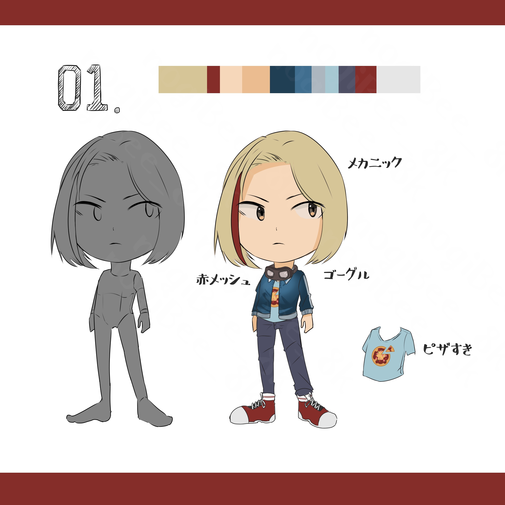 ノギビ オリキャラ イラスト ランダムお題ででた子を描き進めてます T Co Nwxxpyie4z Twitter
