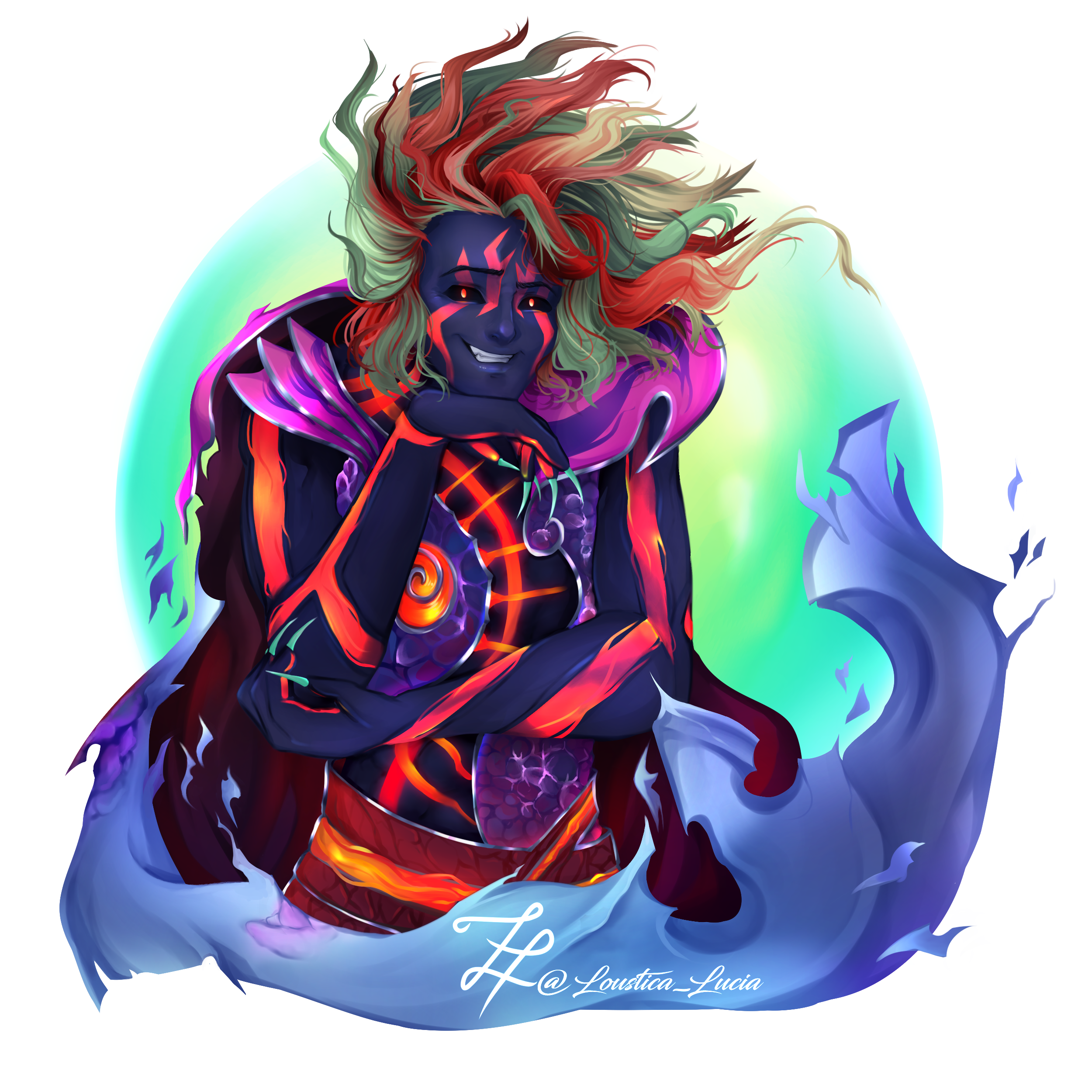 ✨️Loustica🖤🤍💜Preparing for Polymanga🇨🇭 on X: "🔁&❤️welcomed >w< Hades  from Kid Icarus Uprising! #Hades #KidIcarus #Uprising #3DS Took about 4h30  to finish it >w< I recorded the process, so you can watch this