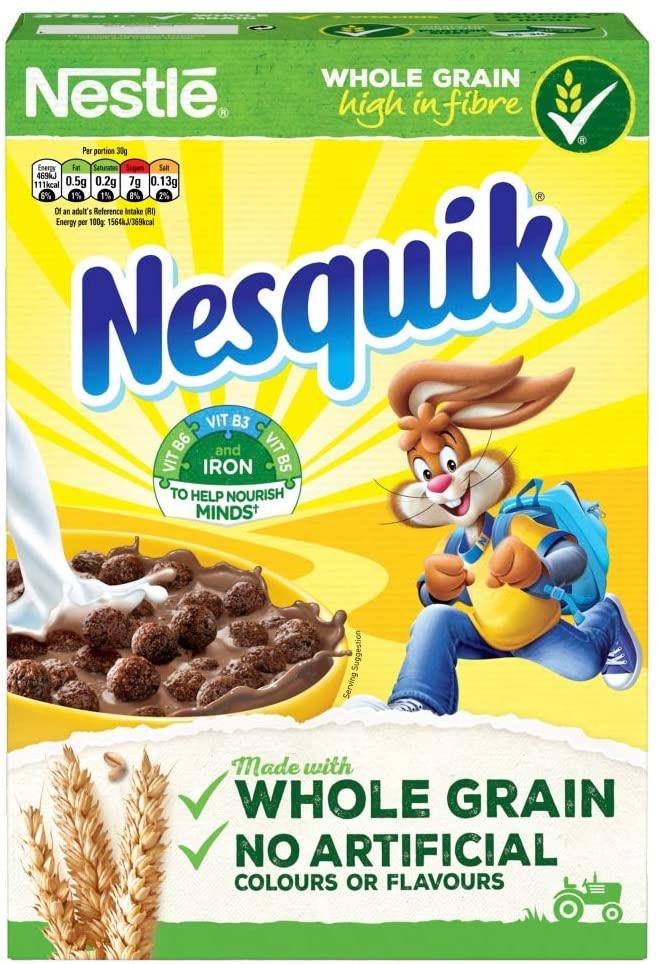 NesquikRating: 0.00001/10Can’t even call this stuff cereal why is it so deceptively crunchy? Having to bite through each one individually is a chore and not worth the end result. Also looks like rabbit poo.