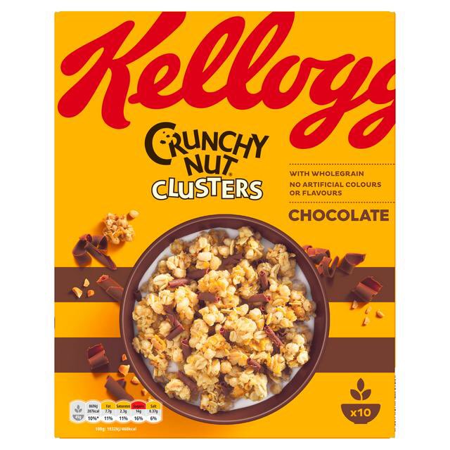 Crunchy nut clustersRating: 10/10A cereals were not made equally, this shit is head and shoulders above every other cereal it’s shameful it even has to share a list with all the trash that came before it.