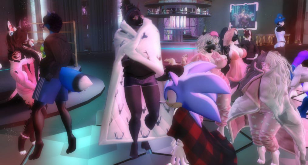LilStarlingz's tweet photo. A good ass cozy pj time at Null & Void~ , super sweet place and awesome environment~
#sl #secondlife #nullthevoid #furry https://t.co/U5veESKQEq
