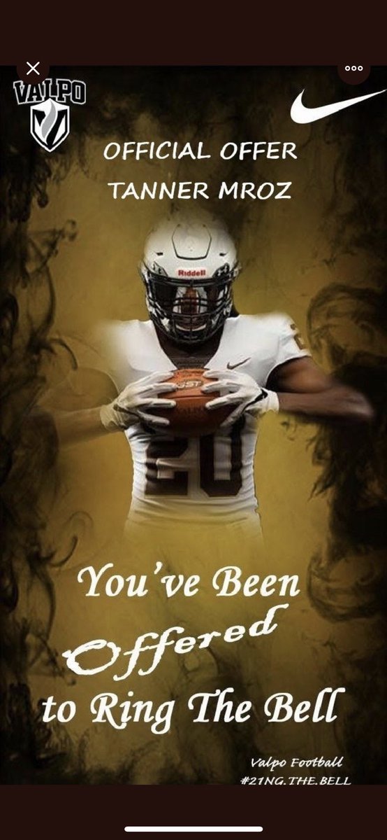 It’s official 🟡🟤 <a href="/valpoufootball/">Valpo Football</a> <a href="/valpoathletics/">Valpo Athletics</a> <a href="/coachbustleb/">Brad Bustle</a> <a href="/CoachLFox/">Landon Fox</a> <a href="/LapelFootball/">Lapel Football</a>