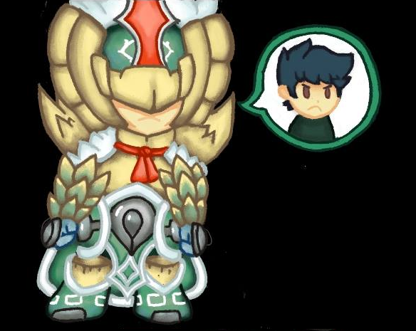 BluishDude's tweet photo. ❄️Elderfrost Gammoth hunter❄️

This is the armor i wear in #MHGU, it provides a solid defense and it's skills are very usefull with weapons that consumes a lot of stamina.

This is indeed my favorite deviant monster, which is yours?
#Chibi #GuildCard #Fanart #Armor #MonsterHunter https://t.co/PR078WE5Y0