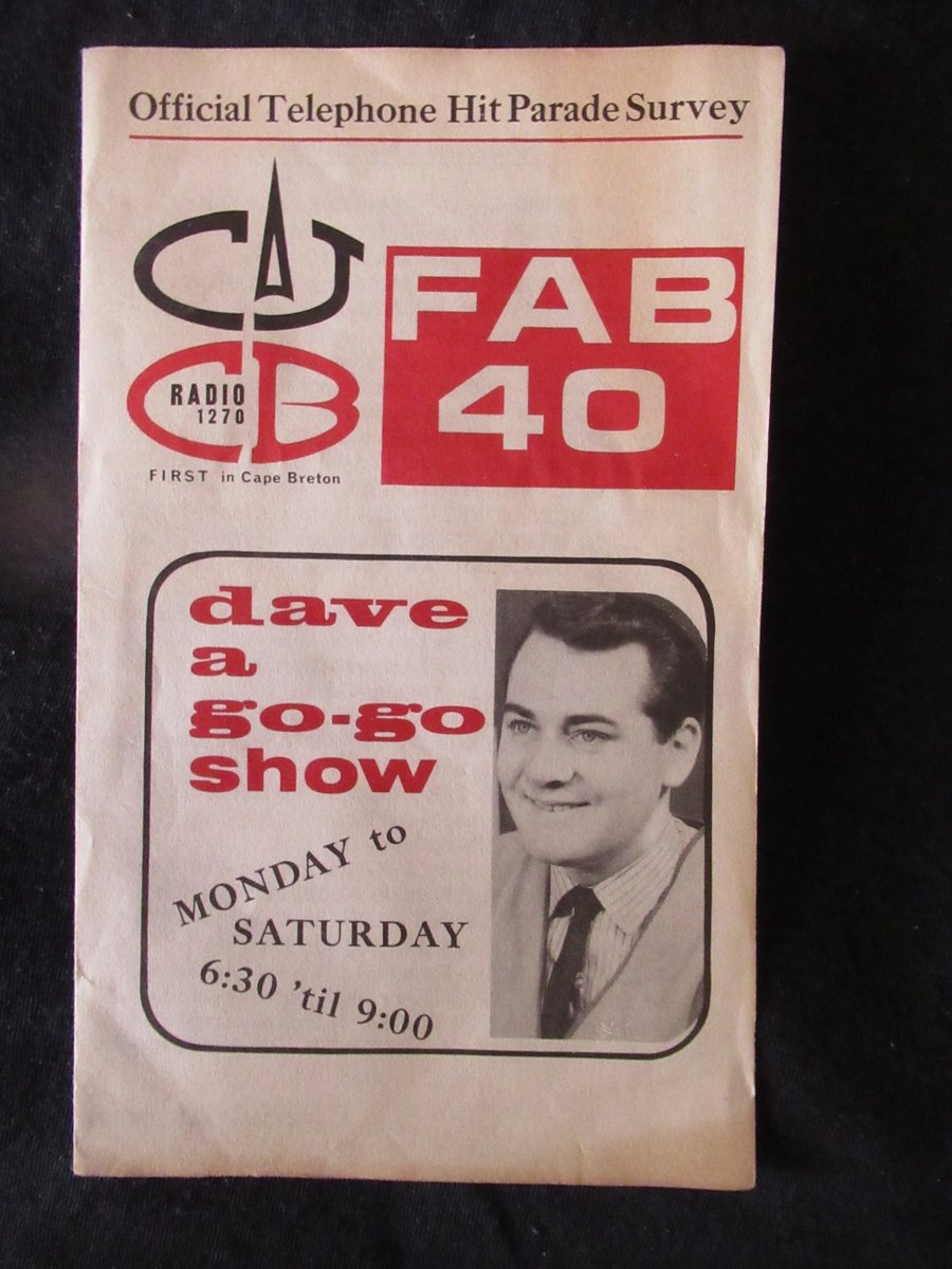 TorPoet's tweet photo. Fab Forty 1965

https://t.co/UlN2DrCo4W 

#Toronto #CapeBreton #Sydney #radio #topforty #topten #CJCB #agogo #CanCon #WordPress #music #photography #memory #rock #amwriting #7Up #inspiration #poetry #Ontario https://t.co/4NNGxL3t1s