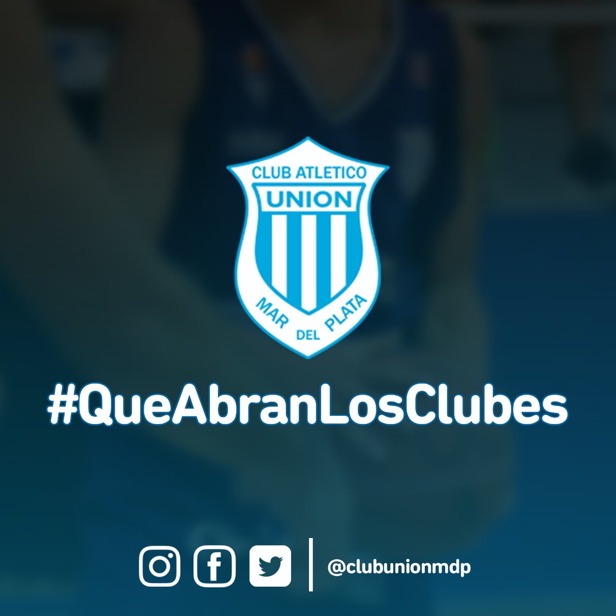 clubunionmdp's tweet photo. #Soyde9y14 Cuidándonos entre todos. Cumpliendo estrictamente todos los protocolos presentados. Con las medidas de distanciamiento, seguridad e higiene exigidas.
Estamos preparados para reabrir las puertas de nuestro Club
#QueAbranLosClubes https://t.co/wgO0U3bAc5