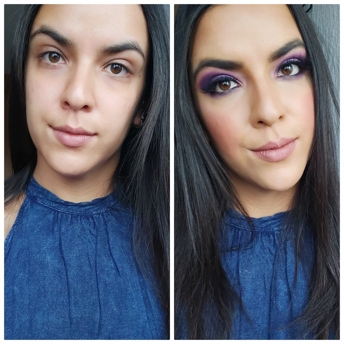 NatalyaRosesBD's tweet photo. El antes & el después¡!
Ay papá, uno si cambia 🤭
Te quedo duda de algún producto o cualquier cosa, envíame DM
#MakeUpShow
💜 GRACIAS POR CONECTARTE
Busca mi IGTV, maquillate conmigo y sube tu foto del antes y el después 🤩 etiquetame¡! https://t.co/NluP6q3Z4K