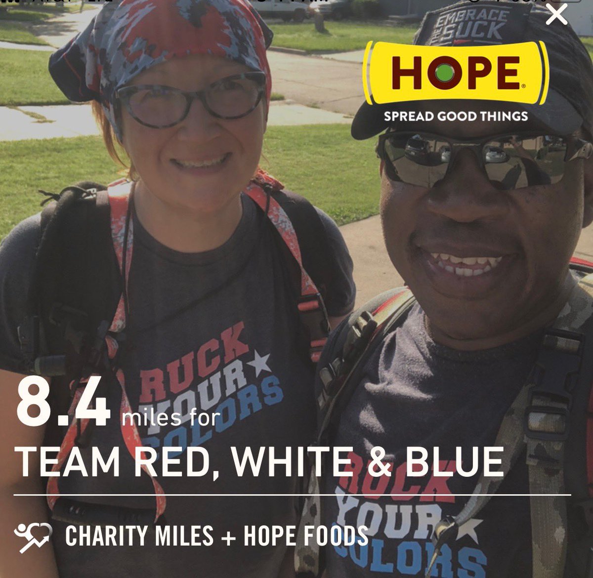 RwbFort's tweet photo. We rucked this morning for a fellow Eagle. Rest In Power Brother. #teamrwb #bornforthestorm #wegevets #charitychallenge https://t.co/tiKqzq41xP