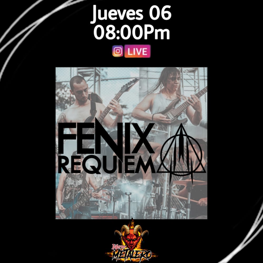 FenixRequiem's tweet photo. Llevamos mucho tiempo cuidándonos, pero aquí estamos todavía y este próximo jueves 6 de agosto, estaremos en entrevista por Instagram con #InfiernoMetalero. https://t.co/jjfmoFH28s