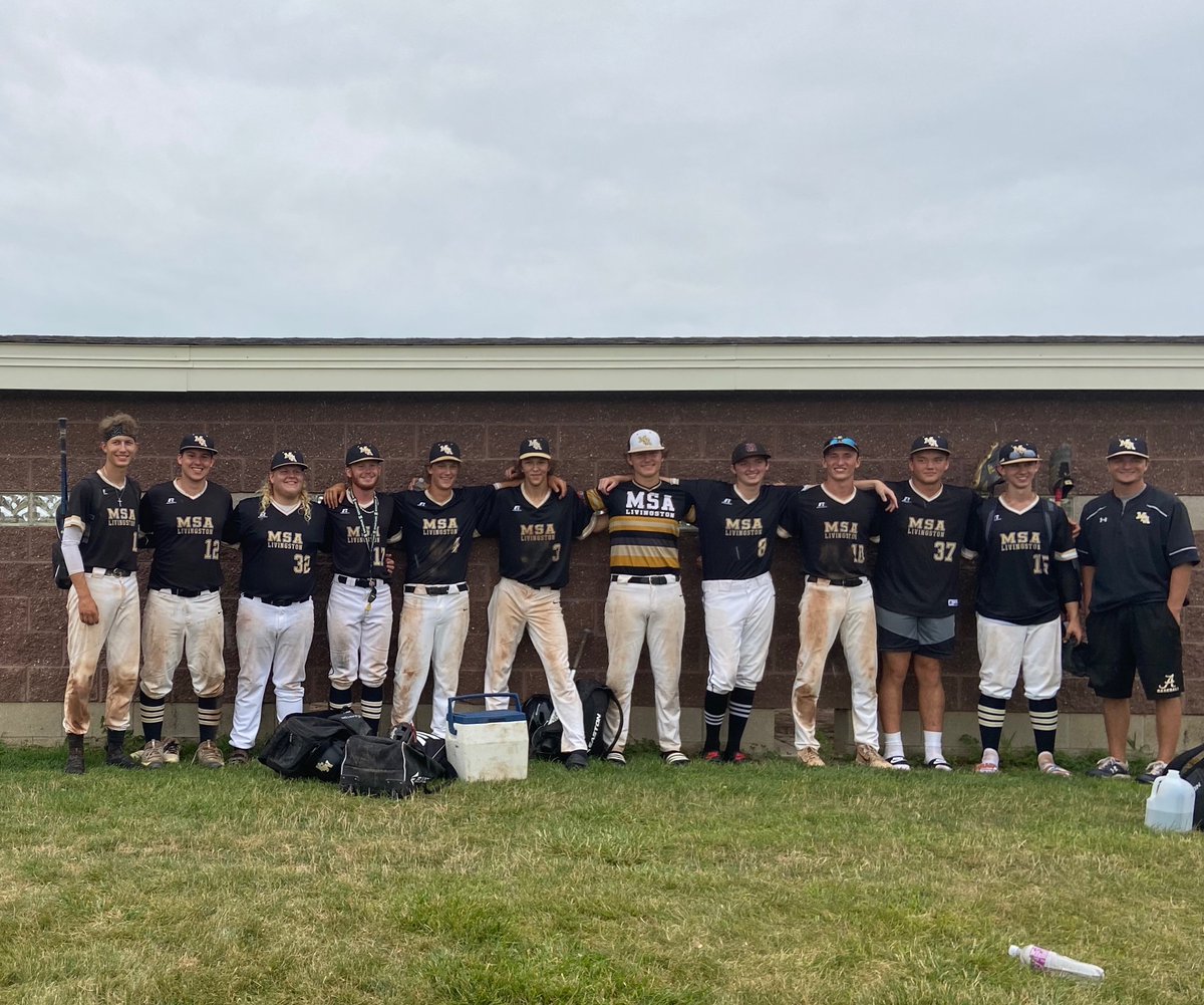MSALivingston's tweet photo. A lot of careers came to an end today. Thanks for representing the Black &amp; Gold so well over the last several years boys! #18uMSALivingston https://t.co/u3Ri4OC2Zv