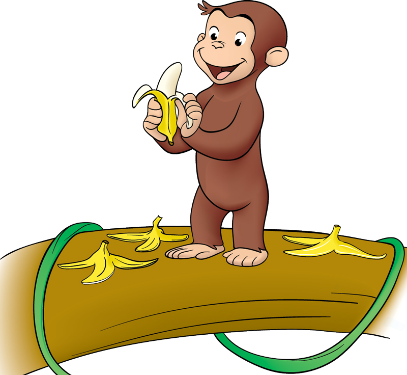 おさるのジョージ 公式 今日はバナナの日 ジョージも大喜び おさるのジョージ おさるのジョージ部 T Co Qk8mbvfi8c Twitter