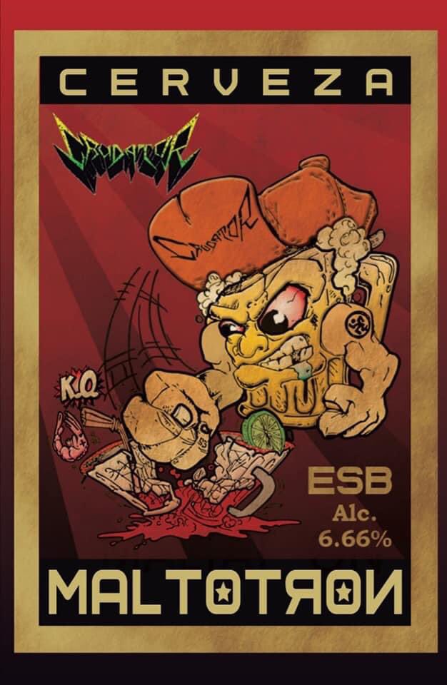 crudatorband's tweet photo. Nueva cerveza MALTOTRON elaborada por nosotros en casa 

Pronto haremos más lotes, estén pendientes 😎🤘🍺🍺🍺🖤

#ESB #HOMEBREW #CROSSOVER #THRASHMETAL #PUNK #DIY #BEERLOVERS #BEER 

Art by: estrés-smaL

🍺🖤🔥 https://t.co/YaGj8Dtcme