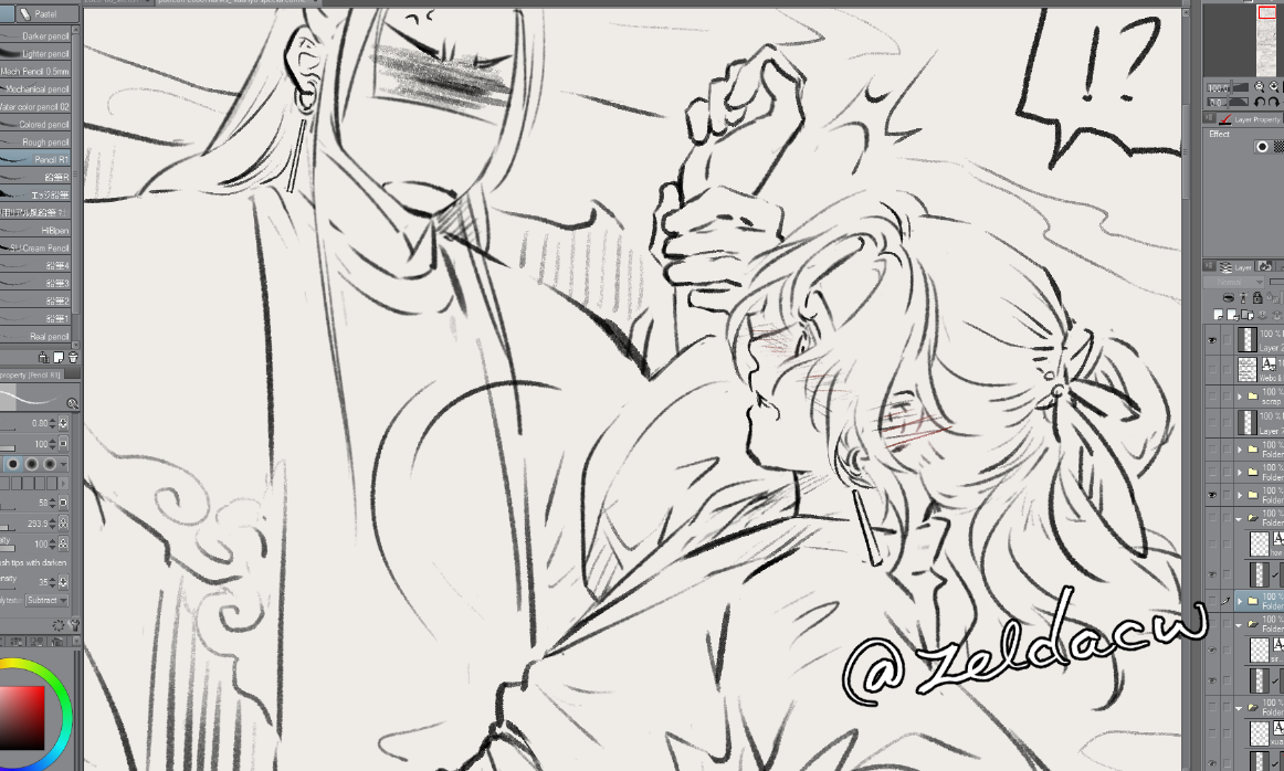 Last month I made a special comic in addition to all the monthly rewards to thank my patrons for helping me reach 2K pledge goal.  

*They voted for Sir Xu &amp; XuanYu story, and wanted a post-marriage one... (guess the main story is too slow and people can't wait. My bad?) 