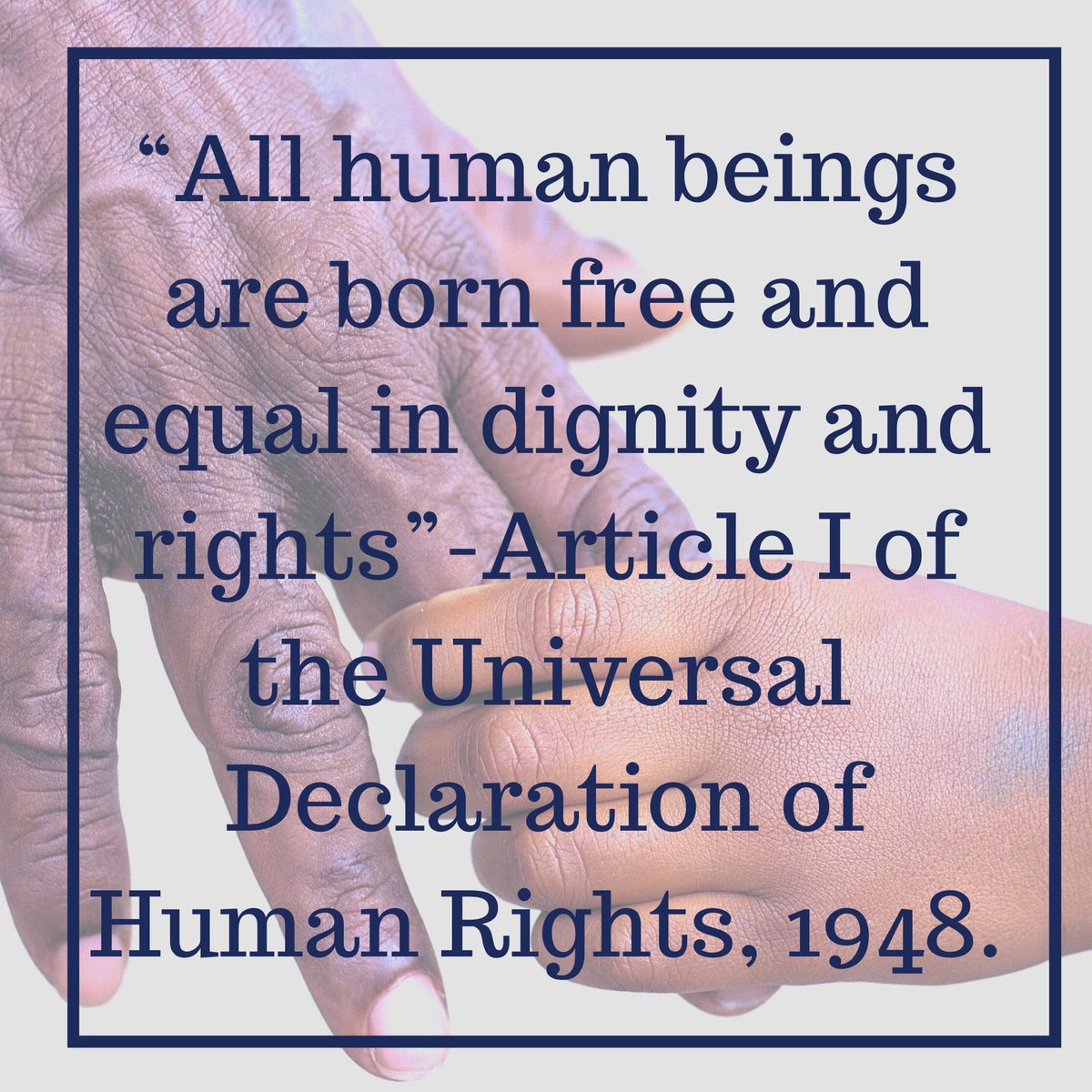 CalONEtrack's tweet photo. At #ONETrack International, we are committed to the fulfillment of this basic #humanrights embodied in the Universal Declaration of #HumanRights that should extend to men, women, boys and girls without discrimination. #Equality https://t.co/G7ja63efcT