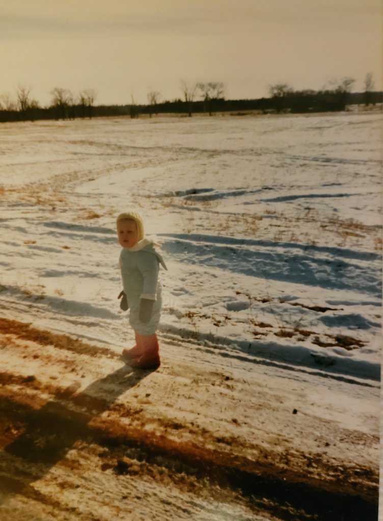 Right. Back to the point.It looks desolate. City folk who visited from Ottawa or Toronto thumbed their nose at us. My Oshawa grandmother's reaction:"How could children be happy here? Good God is that a grave yard?!"