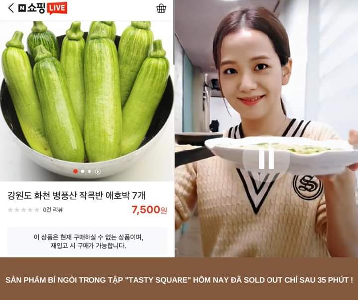 PhanLinh5499's tweet photo. #JISOOonTastySquare https://t.co/OX6IUnunUl