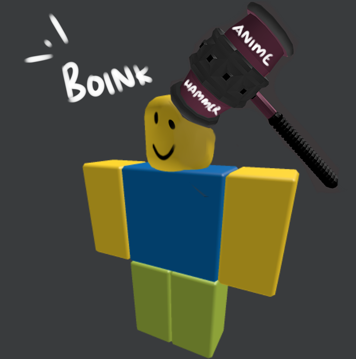 Makio On Twitter Wait This Isn T The Ban Hammer Roblox Robloxart - roblox how to make a banhammer that actually bans