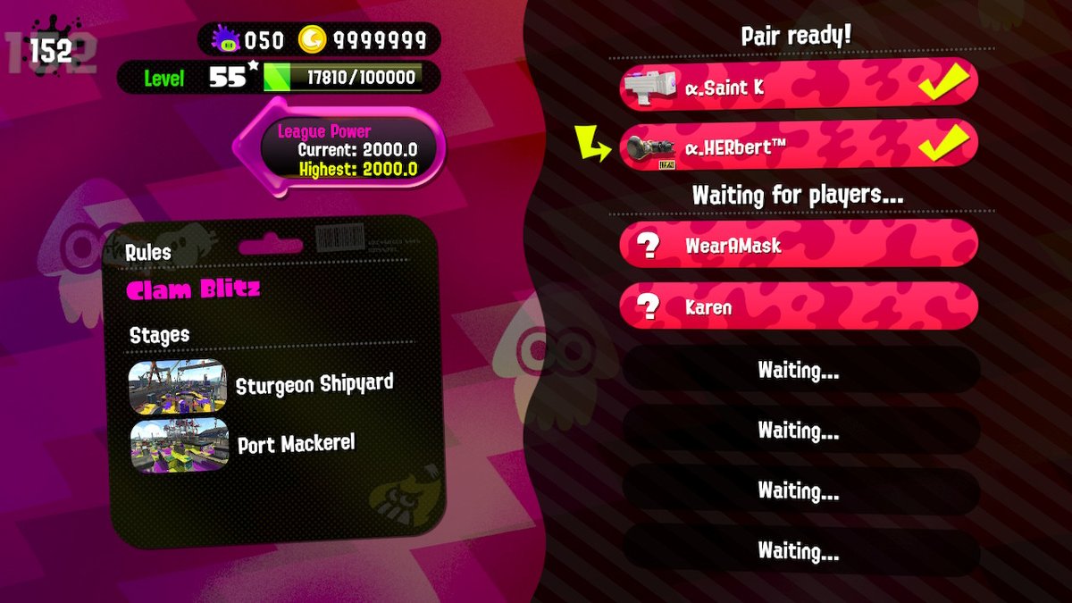 herbertswitch's tweet image. Yeah, Karen #Splatoon2 #NintendoSwitch