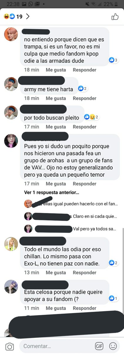 VaMinnn's tweet photo. Tener una cuenta fandom y no saber hacer que tus seguidores respeten es lo peor, DATE CUENTA, si alguien hace algo malo no hagan lo mismo, se quejan de Army pero su fandom anda burlándose también, a pesar de ser fandoms chicos tiene influencia. ENTIENDAN Y APRENDAN. https://t.co/ksxMkBNy6U