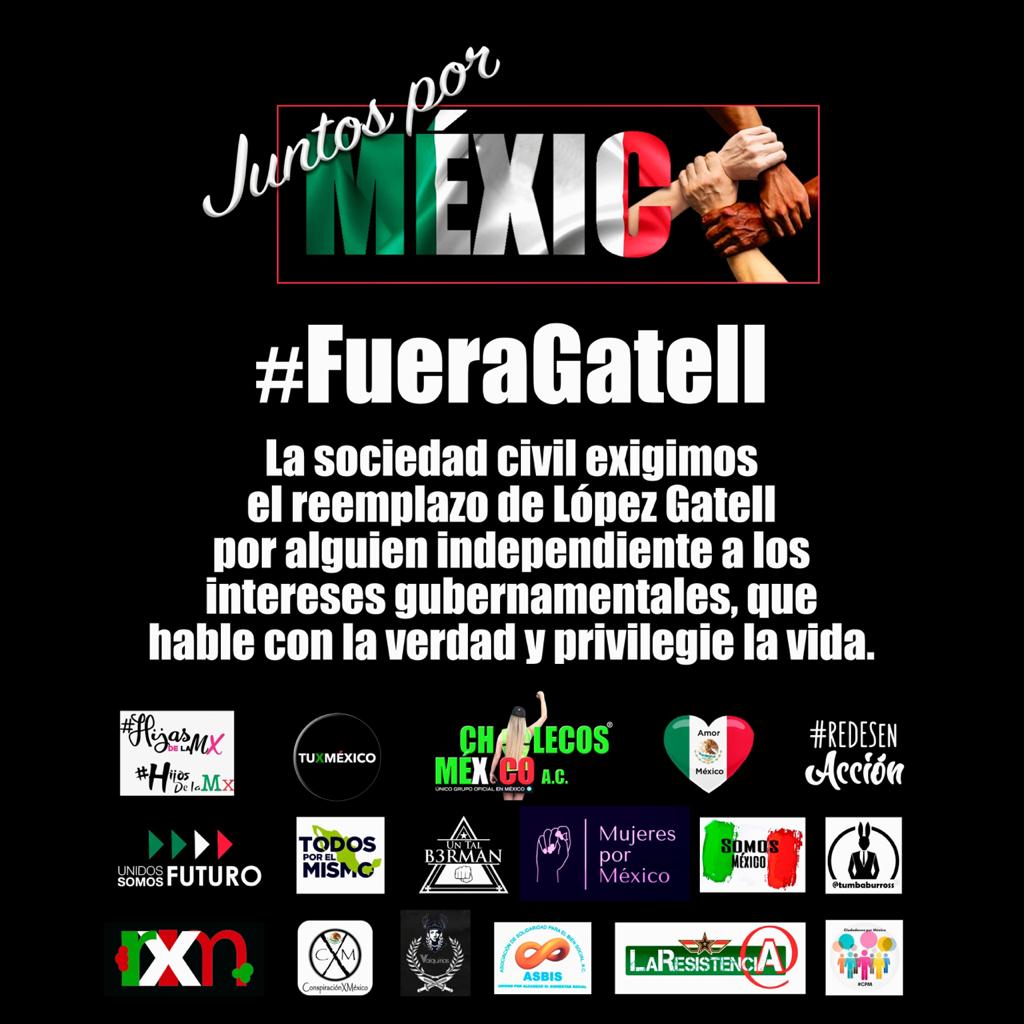 LideresMx_Org's tweet photo. #LiDeRes 

A la irresponsabilidad de López, se suma la insensatez del otro López. 

¡No son  números señores!

¡Son mexicanos muriendo!

#FueraGatell https://t.co/0WM7sO9roM
