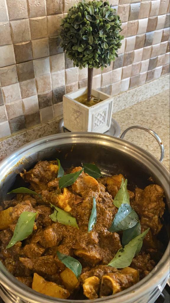 Made lovely mutton ....yes my son said "hmmm lovely" so I'm calling lovely mutton ...