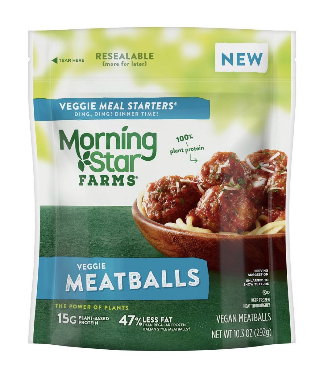 ItsShidaB's tweet photo. Gardein is a tad bit tastier than Morning Star Farms.
They are both good though.
๐๐พ๐๐๐พ๐
#MeatlessMeatballs #VeggieMeatballs https://t.co/6s7RTfHpql