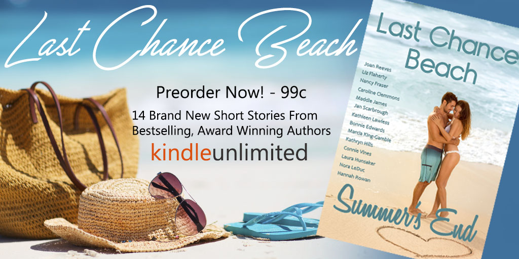 JoanReeves's tweet photo. Finding Love at Last Chance Beach! Get a link for a #FREE copy of Cocktails on Last Chance Beach, a companion book to a #NewRelease #Boxet of 14 all-new #ShortStories.  @RomanceGems #LastChanceBeach #KU #beachreads2020kindle #RomanceGems https://t.co/P1XCHjgyjN https://t.co/XDtP9o0AMm