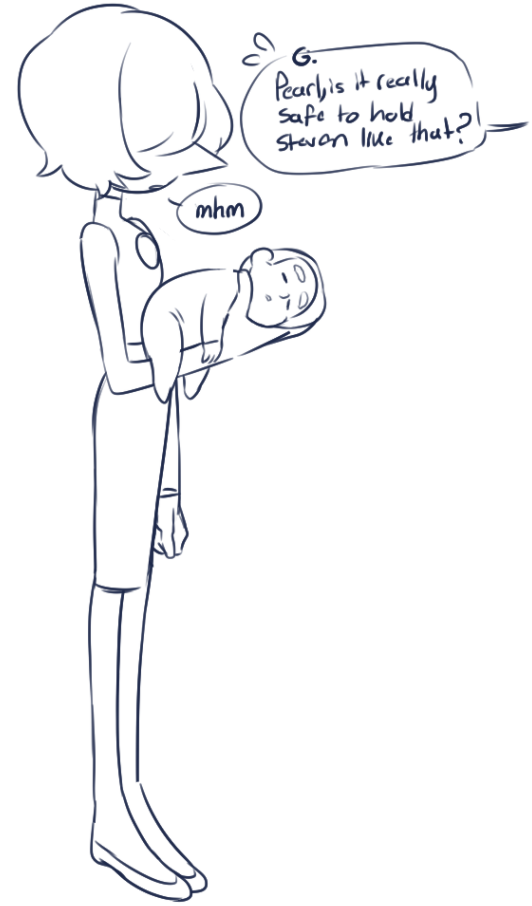 some pearls for my blue and yellow AUs
blue pearl i feel would learn to take care of human babies very quickly!
yellow pearl,it'd take her a while
