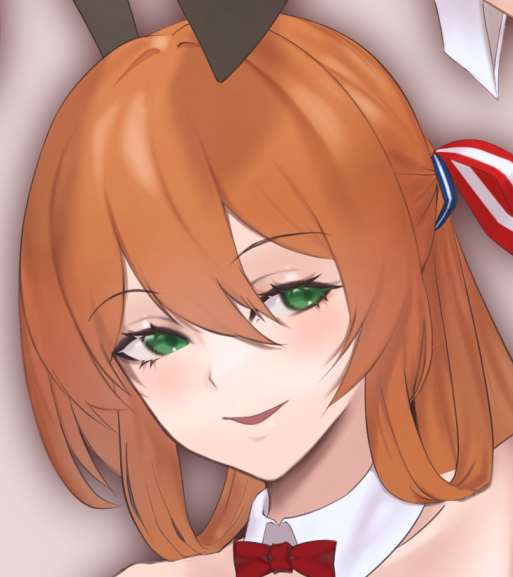 スプリングフィールド(ドールズフロントライン) 「1日遅れのバニー春田さん
#ドールズフロントライン 
#ドルフロ 
#少女前線 」|いとうにむーんのイラスト