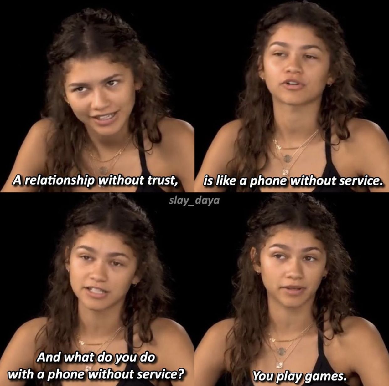 Zendaya Real Phone Number