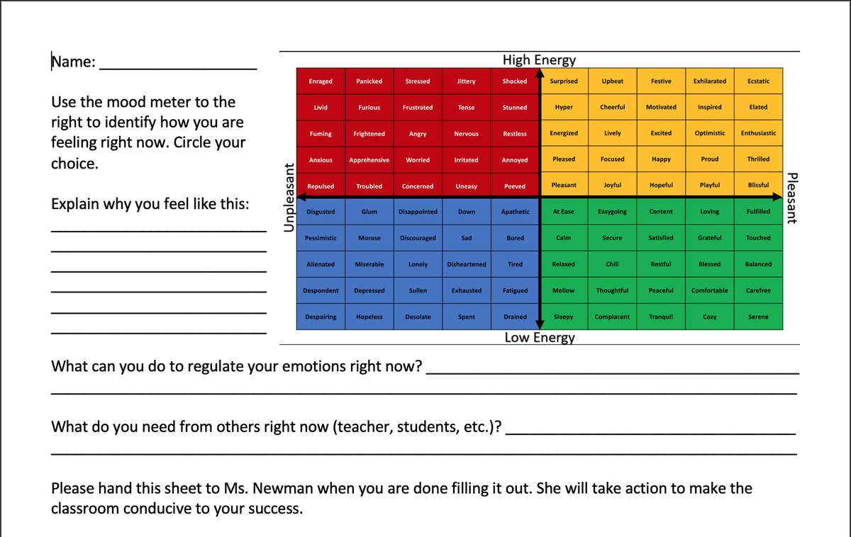 newman_biology's tweet image. I adapted the #moodmeter at the start of the school closure in March, but now I need to adapt this for the virtual classroom. Thank goodness @MicrosoftForms allows for me to have anonymous check-ins with all of my students. 
#TeacherTechWA #WAEDU #WaTeachLead