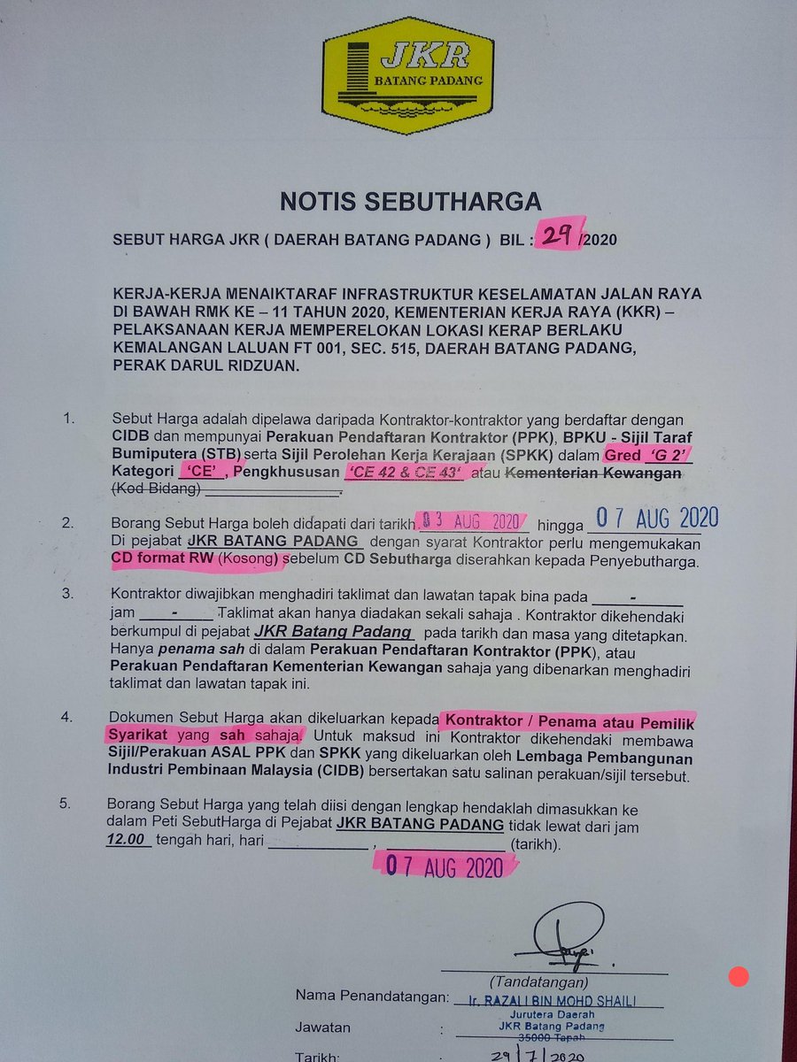 Alamat Jalan Jamboree Stakan