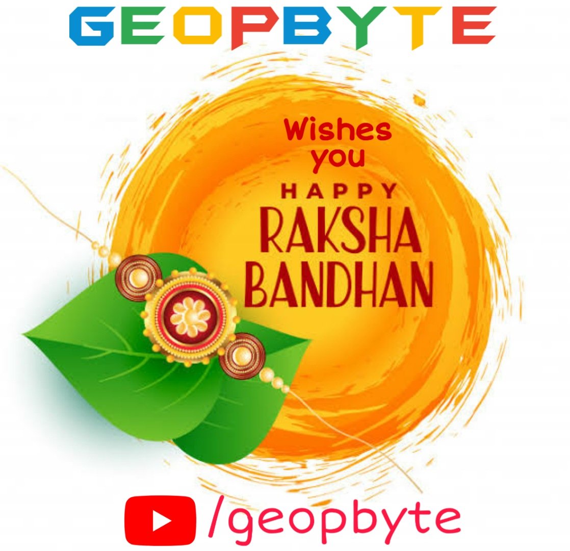 gbgeopbyte's tweet image. GeopByte | Your Learning Machine

Wishes you Happy Rakshabandhan

#geopbyte #elearning #onlineclasses #rakshabandhan #brothersisterlove  #rakhi2020 #RakshaBandhan #Rakhi #RakshaBandhan2020 #DistanceLearning #OnlineClasses #remotelearning