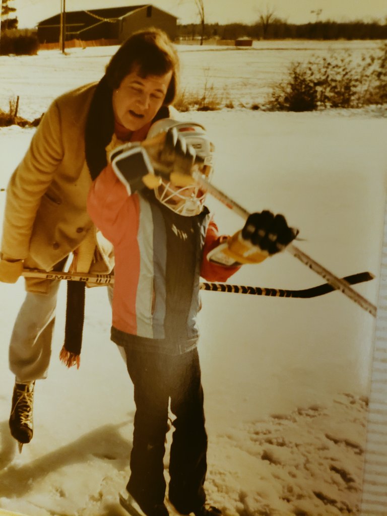 Of course my grandmother could not have been more wrong.It was the IDEAL place for children.Every day was a new adventure. Every day was magic. The big open sky. The sounds and smells of nature. The power of a moon's light.The thrill of a rink in your backyard.