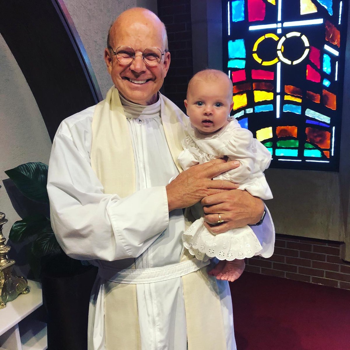 MelisaP1003's tweet photo. Our sweet Rhett was baptized today. 🥰 https://t.co/a0i2DxXnRd