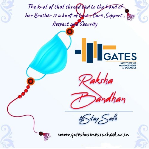 GatesBschool's tweet photo. Warm Greetings for #RakshaBandhan to Every brothers & sisters. 🙂 by #Gates_Institute_of_Management_and_Sciences Enjoy safely ! When everyone around stays safe, you staysafe.This Rakshabandhan, #GiftAMask.#RakshaBandhan2020 #gatesbschool #mba #bba #rakhigifts #brothersisterlove https://t.co/QSGogmHv8E
