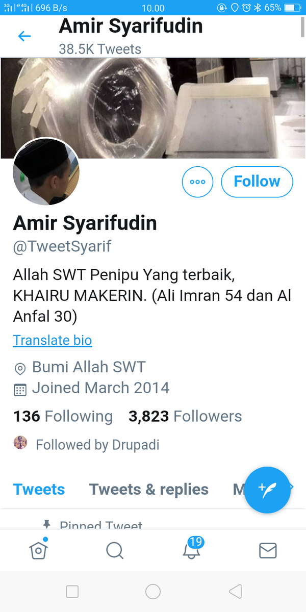 BudimanAndroid6's tweet photo. @TweetSyarif Maksud lo apa ya dengan menganggap Allah penipu???

Otak lo cuma bisa cuap cuap tanpa bisa mencerna secara nalar https://t.co/5edKNyNLgB
